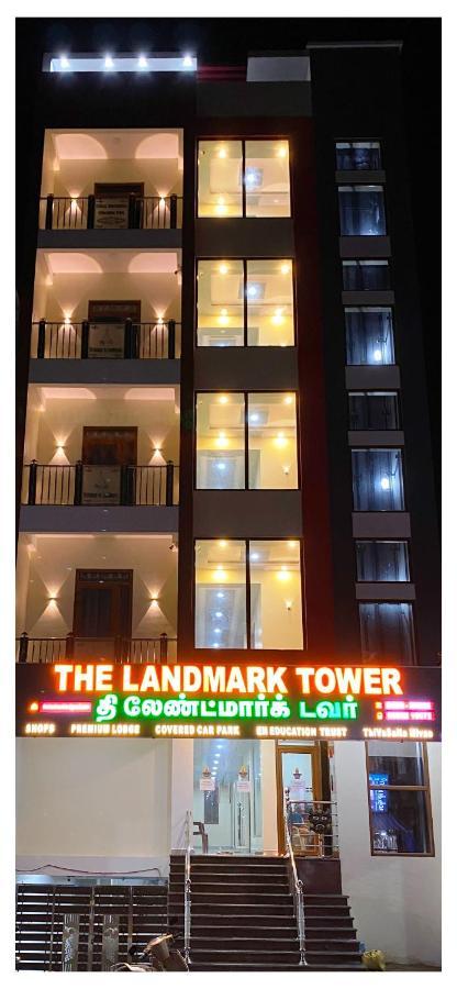 The Landmark Tower Hotel Tirunallar Bagian luar foto